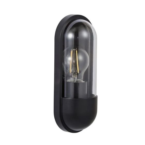 Coast Pilule LED Wall Light 48W Black IP54