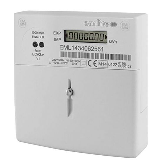 Image of Emlite MID Single Phase Digital kWh Meter