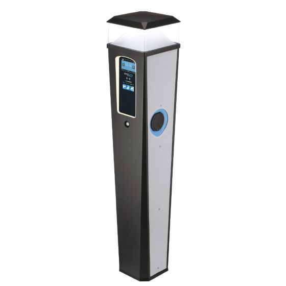 Sync Energy Twin Floor Mounted EV Charger 3P Light Payment Terminal