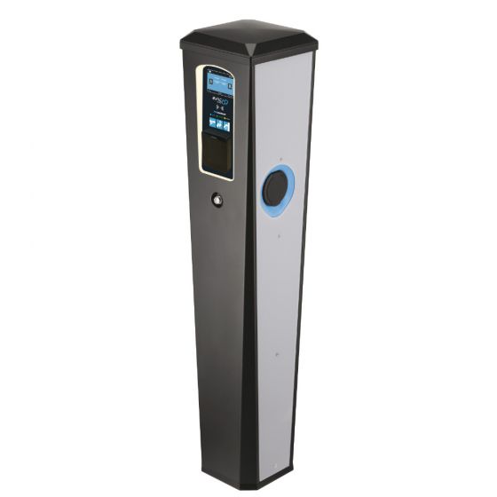 Sync Energy Twin Floor Mounted EV Charger 3P without Light