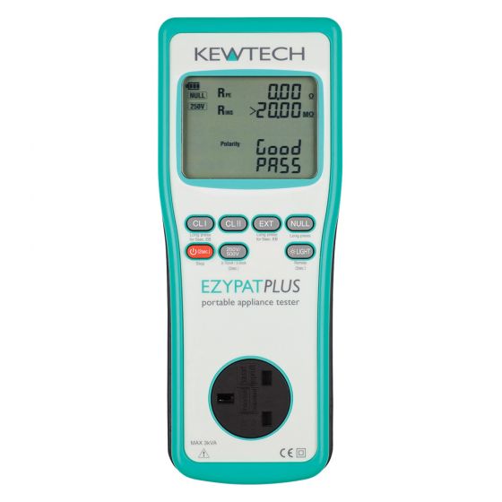 Image of Kewtech EZYPATPLUS Manual PAT Tester 110V and 230V
