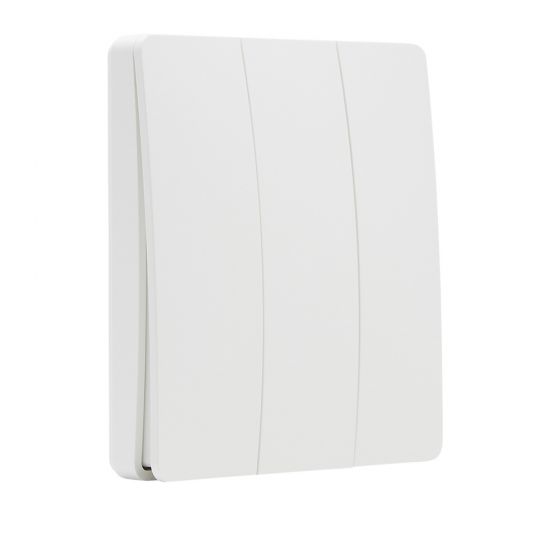 Image of Forum CUL-37834 3 Channel Self-Powered Wall Switch White