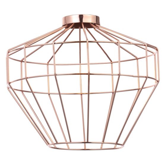 Image of Inlight Castor Copper Plated Wire Diamond Shade