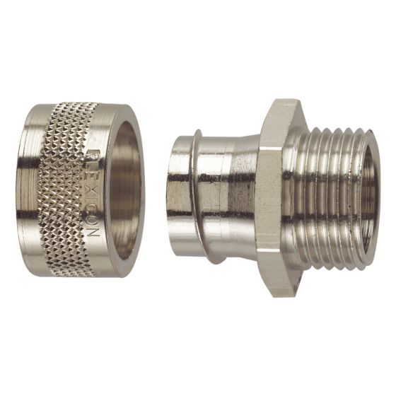 Image of Flexicon FSU 25mm Fixed Gland PVC Coated Flexible Metal Conduit Each