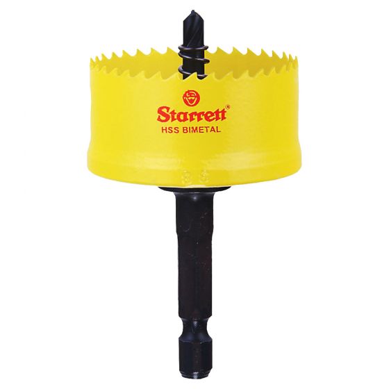 Image of Starrett CSC25 25mm Bi Metal HSS Cordless Smooth Cut Hole Saw