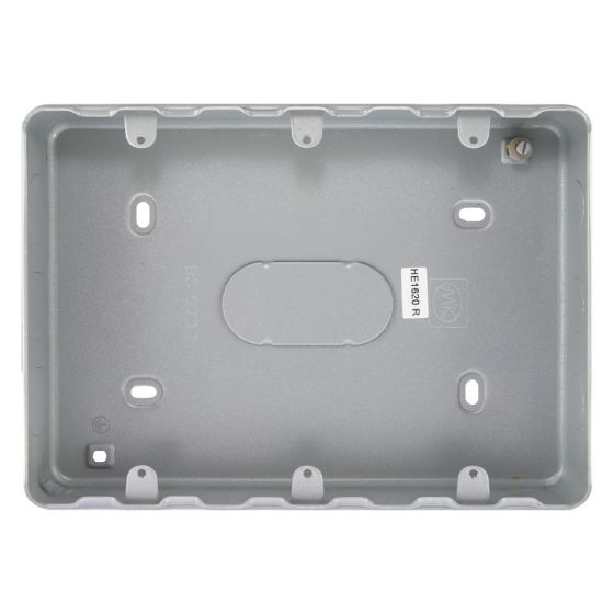 Image of MK Grid K8895ALM Surface Metal Pattress for 9 or 12 Gang Grid Plate
