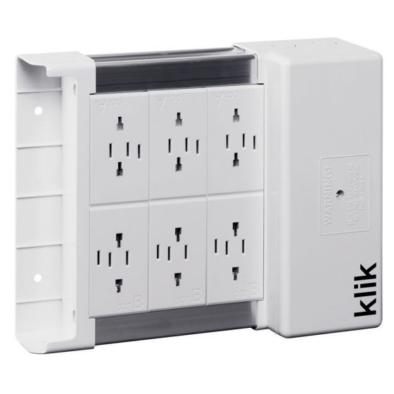 Image of Klik KLDS6 Marshalling Box 6 Way Lighting Distribution Outlet System
