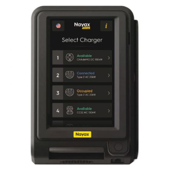 Nayax VPOS Media 5" Payment Device for EV Charging