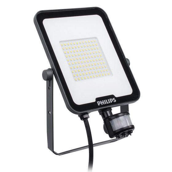 Image of Philips LED Floodlight PIR 50W Cool White 4000K IP65 Outdoor