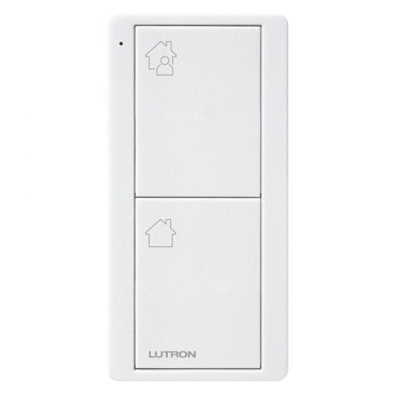 Image of Lutron PIco PK2-2B-TAW-P01 Scene 2 Button Entry Keypad White