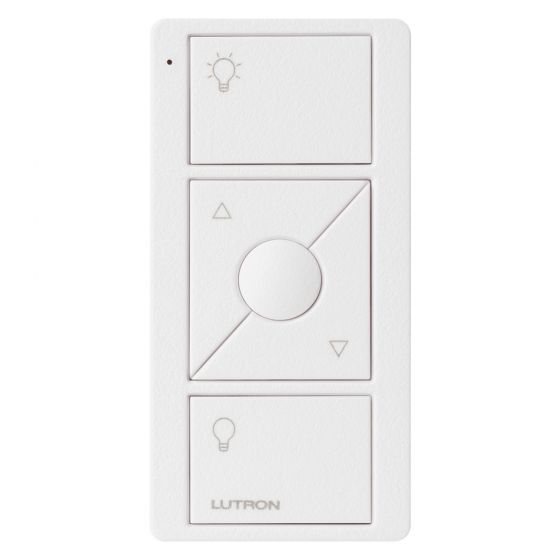 Image of Lutron PIco 3 Button Keypad On / Off / Favourite / Raise / Lower White
