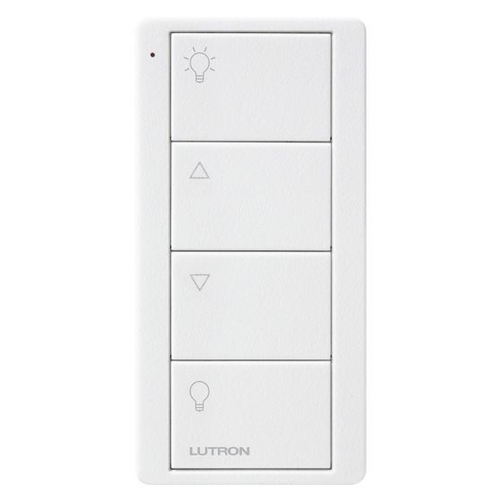 Image of Lutron PIco 4 Button Keypad On / Off / Raise / Lower White
