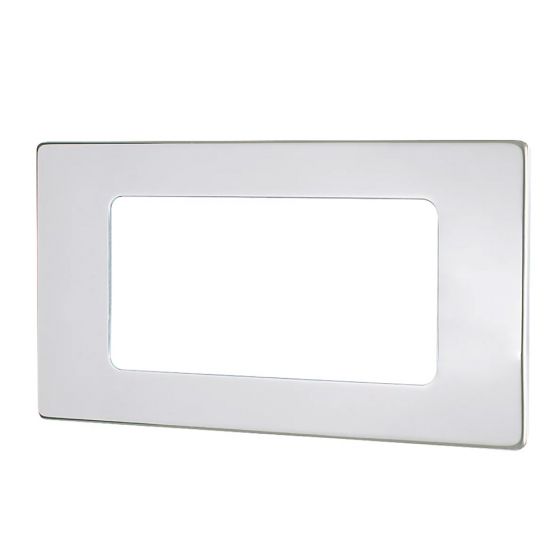 ProofVision In-Wall Electric Toothbrush Charger Plate Polished Steel