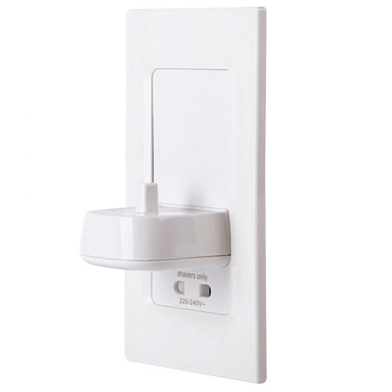 ProofVision Toothbrush Charger and Shaver Socket