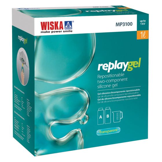 Image of Wiska MP0100R Replaygel Silicone IP68 Insulator Kit 2x 500ml