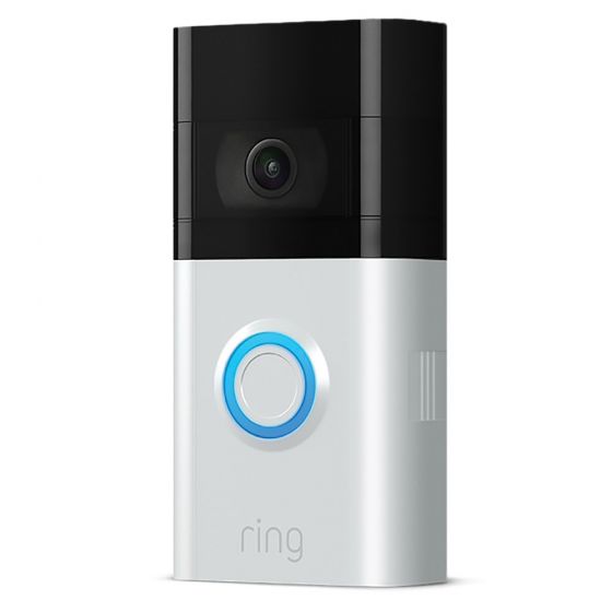 Image of Ring Smart Video Doorbell 3 with Wifi HD CCTV Camera 24V or Battery