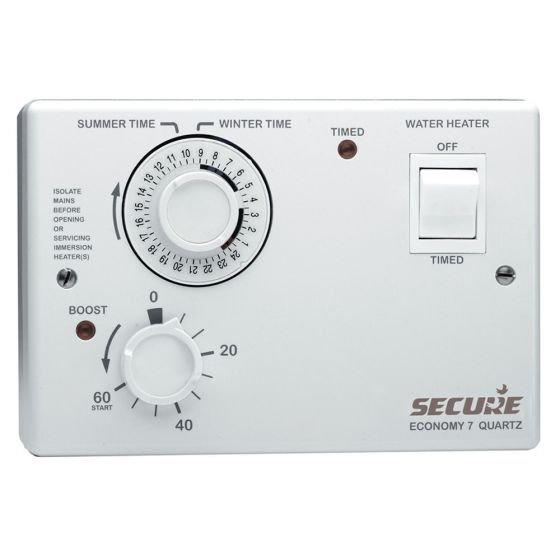 Image of Secure Economy 7 Quartz 24 Hour Mechanical Time Switch 