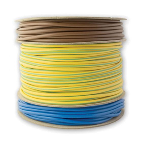 Cable Over Sleeving 4mm Multi Coloured Drum PVC 100m