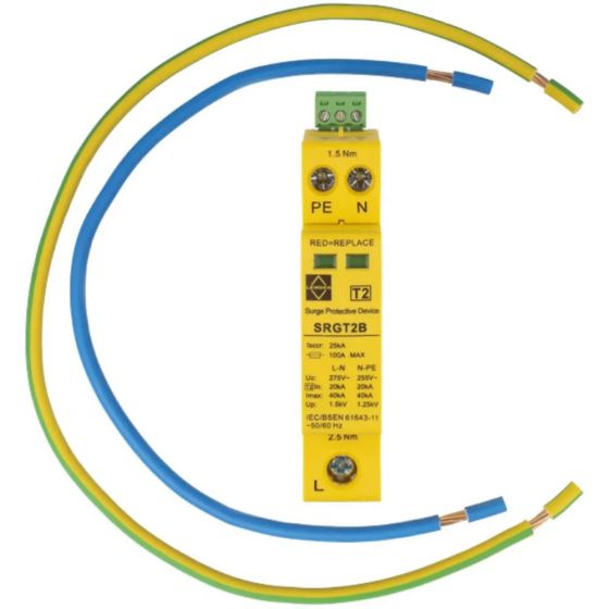 Lewden Type 2 Single Phase Surge Protection Kit