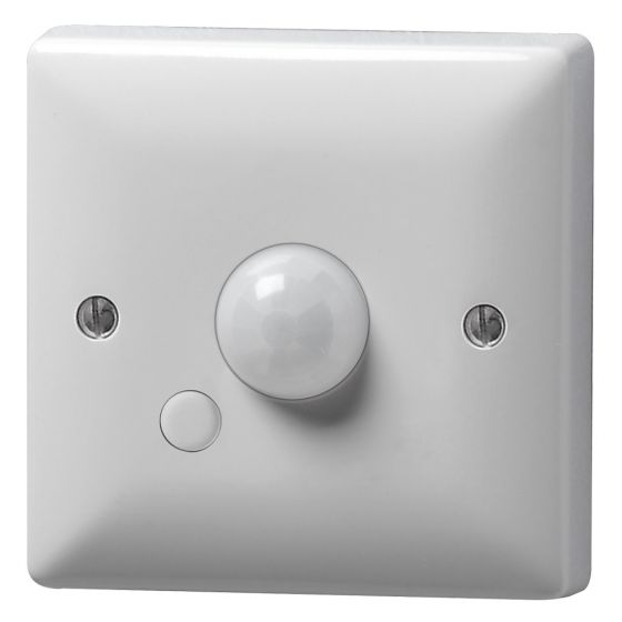 Image of Danlers WAPIR PIR Detector Socket Box Mounted with Off Switch 10A White