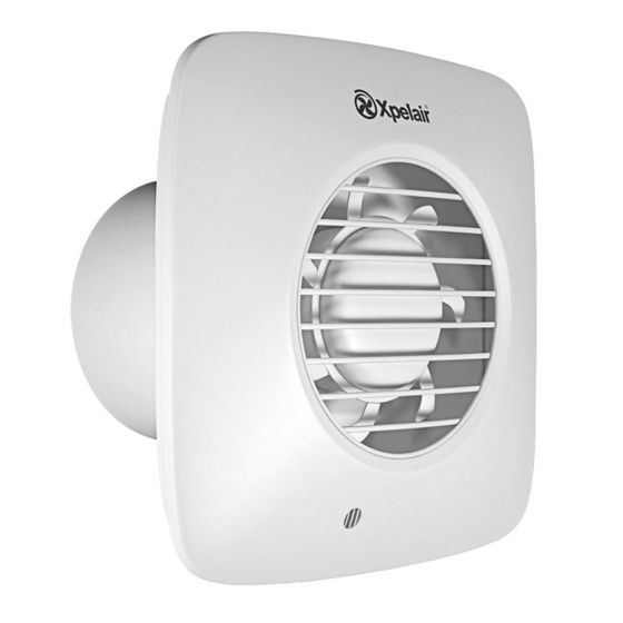 Image of Xpelair DX100TS 4 Inch Twin Speed Axial Timer Wall Fan