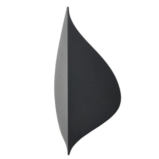 Image of Zink Alani LED Leaf Style Wall Light Anthracite 9W 4000K