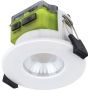 Image of Luceco F-Type MK2 Fixed Flat Fire Rated Downlight 4W/6WCCT