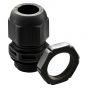 Image of Avenue Black Polyamide Cable Gland 20mm IP68 for WINSERTKIT Each