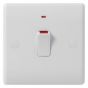 Image of Avenue Contour 20A Switch Double Pole with Neon White