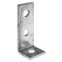Image of Avenue Channel 3 Hole Angle Bracket 90 Degree 90 x 57mm Galvanised Each

