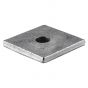 Image of Avenue M8 Channel Flat Square Plate Washer 1 Hole Each