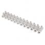 Image of Avenue Connector Strip 30 Amp White Plastic 750 Volt Each