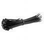 Image of Avenue Black Cable Ties 370mm Long x 4.8mm Wide Pack of 100