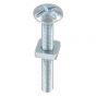 Image of Avenue Roofing Nuts and Bolts M6 x 50.0mm 200 Pack