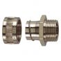 Image of Flexicon FU 25mm Fixed Gland for Plain Galvanised Metal Conduit Each