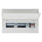 Image of Hager VML955RK Consumer Unit 10 Usable Ways Type A RCD