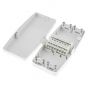 Image of Hager Ashley J803 Junction Box 20A 4 Terminal for Lighting White Each