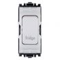 Image of MK Grid K4896FGWHI Grid Switch 20A 1W DP Engraved Fridge