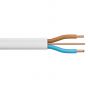 Image of 10mm 53A 6242BH Twin & Earth Cable LSZH White BASEC 1M Cut Length