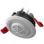 Image of Lumi-Plugin LP110WH3KMBWHA LED Downlight with 10 Year Battery Powered RF Heat Alarm 8.5W 600lm 3000K IP20