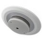 Image of Lumi-Plugin LP110WH3KMBWSA LED Downlight with 10 Year Battery Powered RF Smoke Alarm 8.5W 600lm 3000K IP20-1
