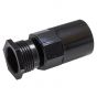 Image of Marshall Tufflex MAB2WH 25mm Female Adaptor Black Plastic Conduit PVC
