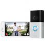 Image of Ring Smart Video Doorbell 3 with Wifi HD CCTV Camera 24V or Battery 1