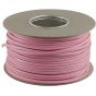 Cable Over Sleeving 2mm Pink Drum PVC 100m