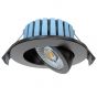 Images of Spa Eden Tilt Fire Rated Downlight CCT COB LED Black