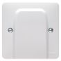 Image of Hager Sollysta WMP2FO Flex Outlet Plate 20A White