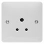 Image of Hager Sollysta WMS51 Unswitched Single Socket 5A Single Pole White