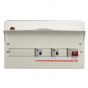 Image of Wylex NMRS14SSLMHISA 14 Way High Integrity Consumer Unit with 100A Main Switch and Mini SPD