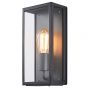 Image of Forum Zink Minerva Box Lantern Anthracite and Glass